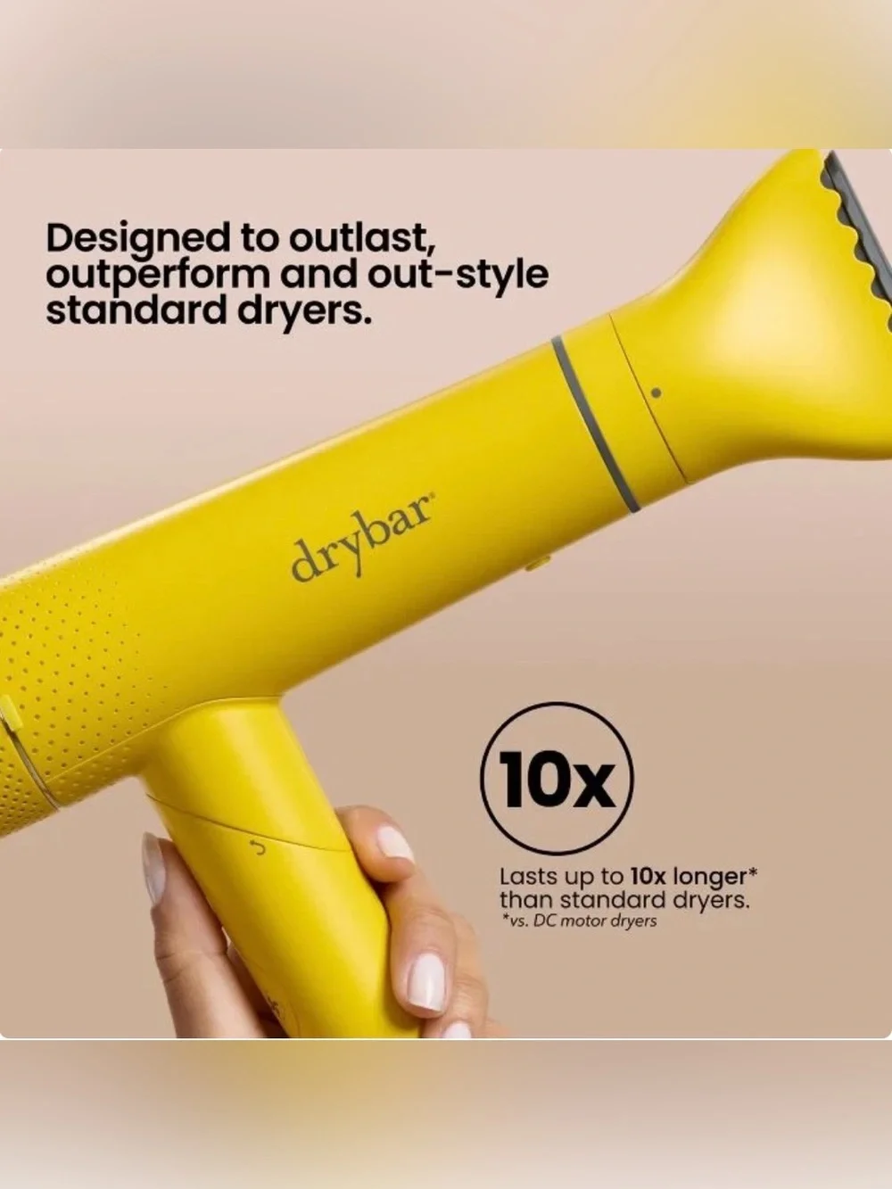 DRYBAR Buttercup PRO Professional Blow-Dryer NEW